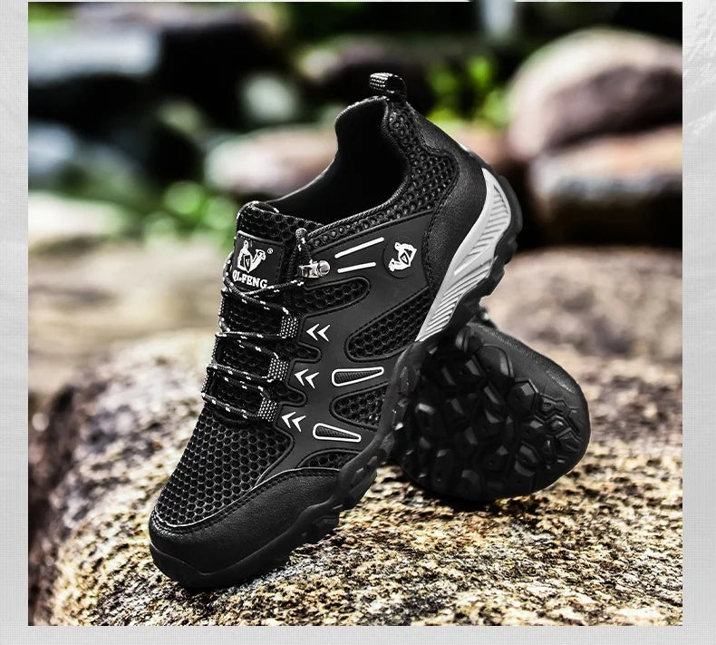 Plus-Size 47 Lightweight Mesh Outdoor Shoes