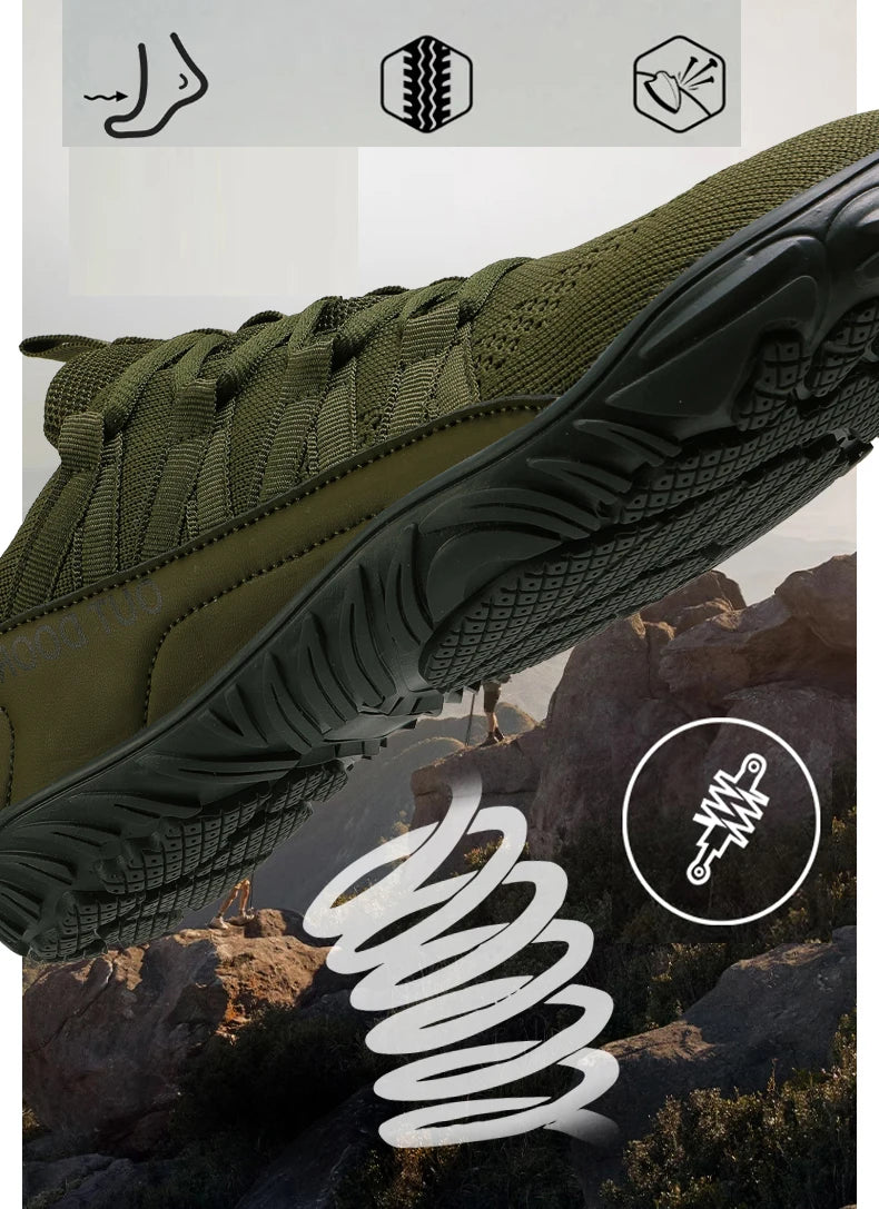 Plus-Size Outdoor Hiking & Casual Shoes