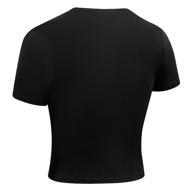 Women’s Short Sleeve Compression Workout T-Shirt