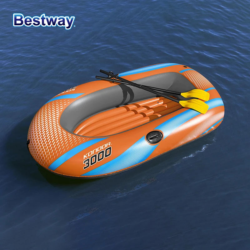 Bestway Heavy-Duty Inflatable Kayak – 1–3 Person