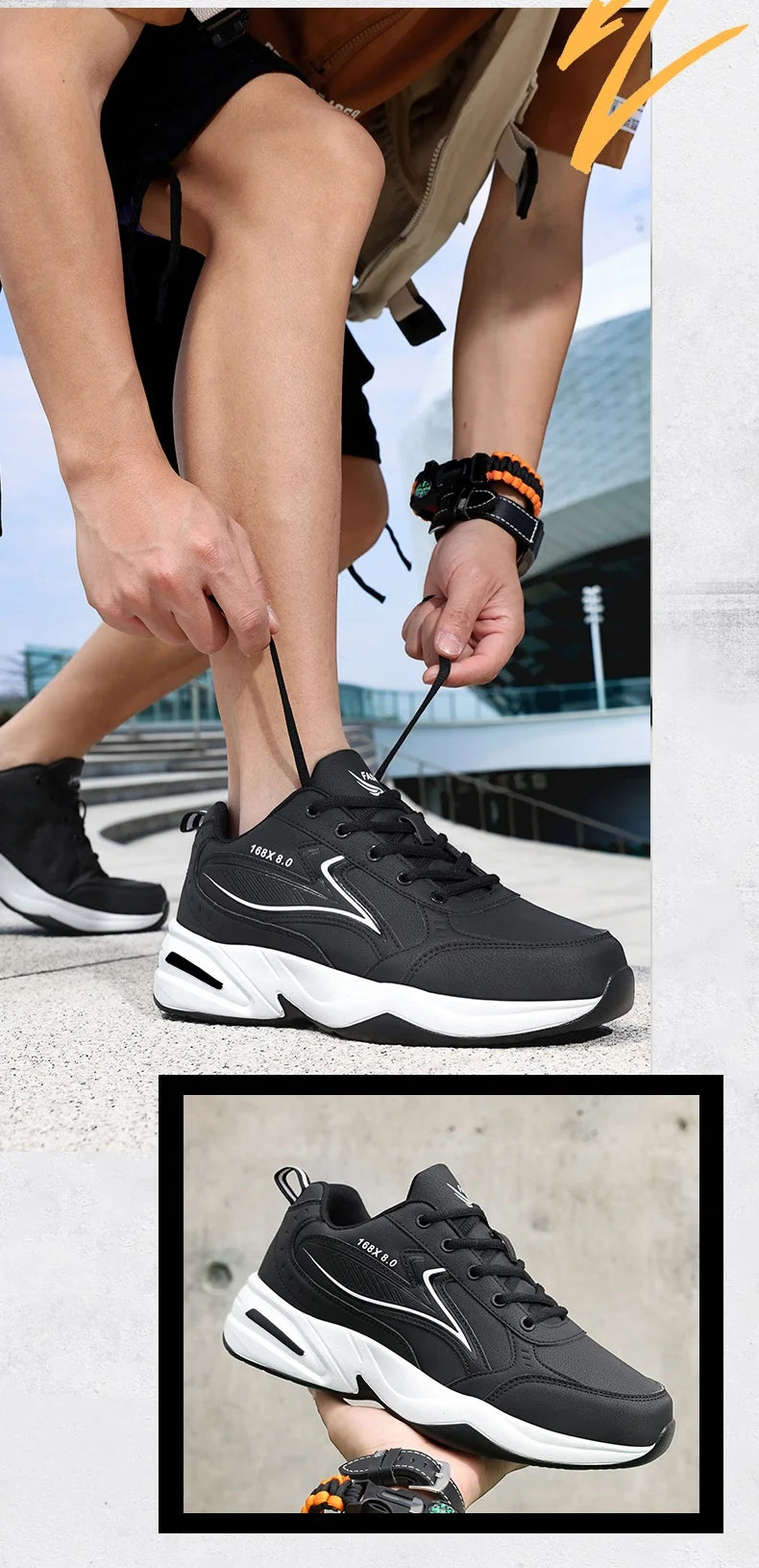 Men’s Breathable Mesh Casual Sports Shoes
