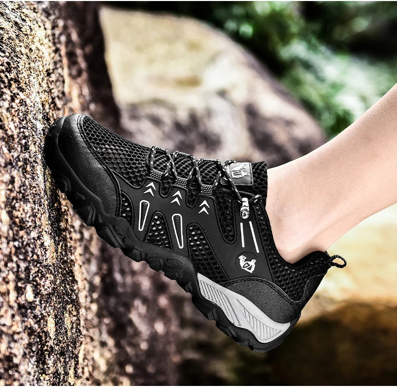 Plus-Size 47 Lightweight Mesh Outdoor Shoes