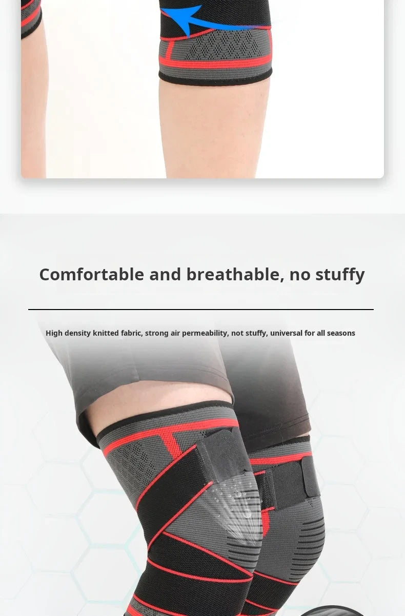 Compression Sport Knee Pad Brace – 1pc