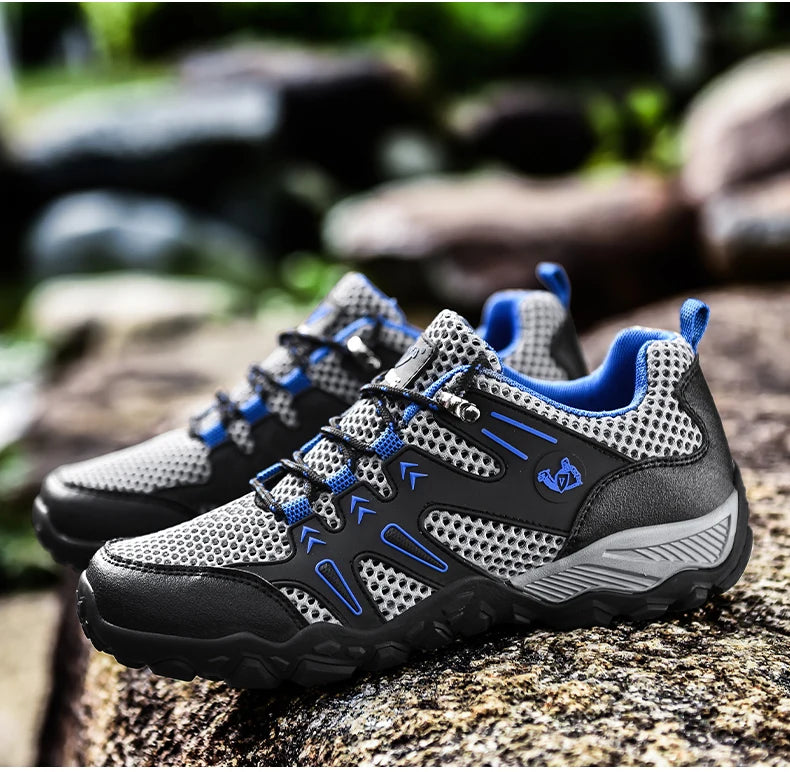 Plus-Size 47 Lightweight Mesh Outdoor Shoes