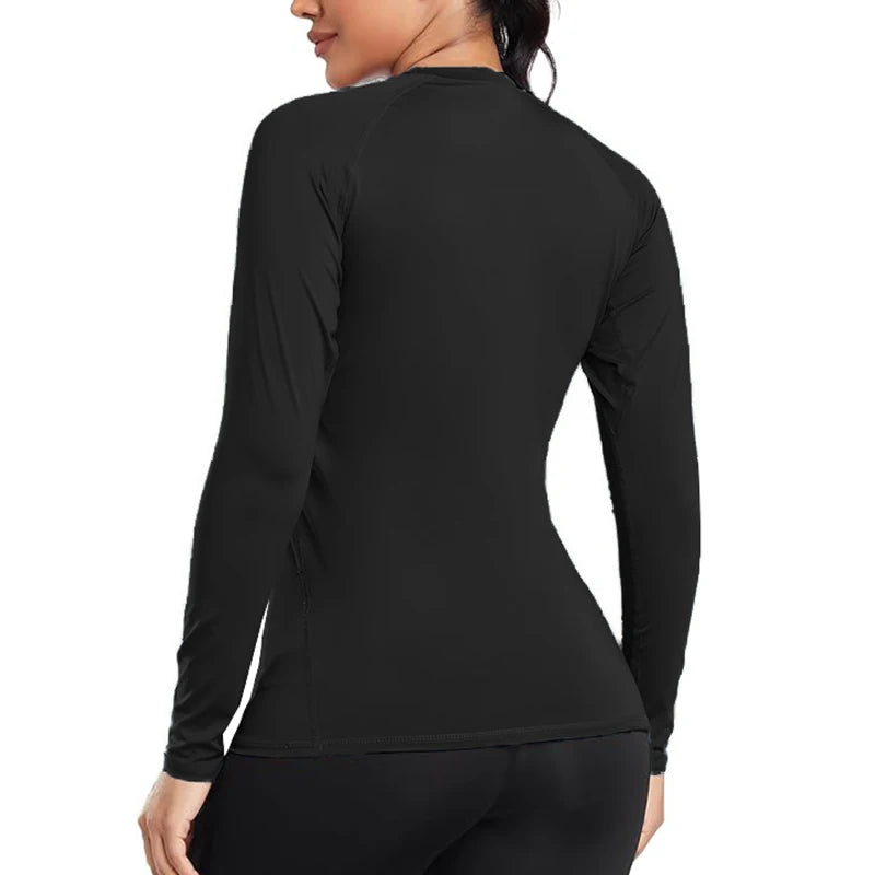 Women’s Long Sleeve Compression Workout Top
