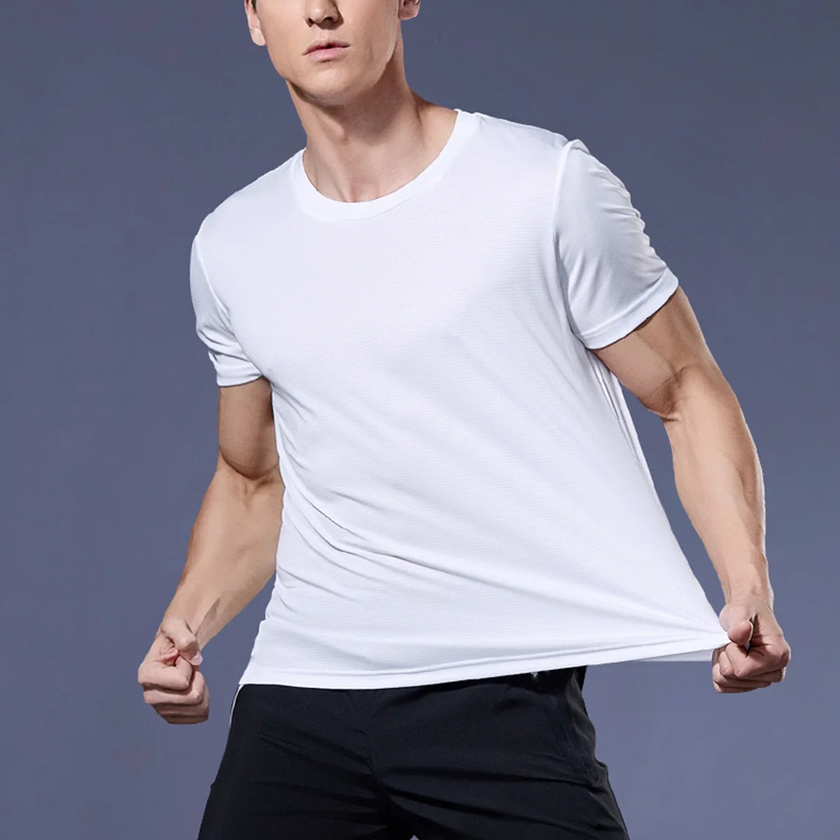 Men’s Quick-Dry Breathable Sports T-Shirt