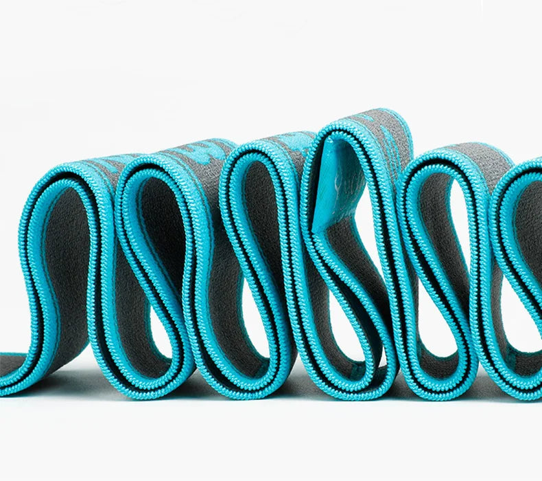 Elastic Yoga & Stretching Strap with Loops