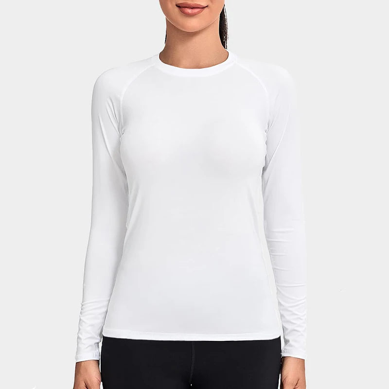 Women’s Long Sleeve Compression Workout Top