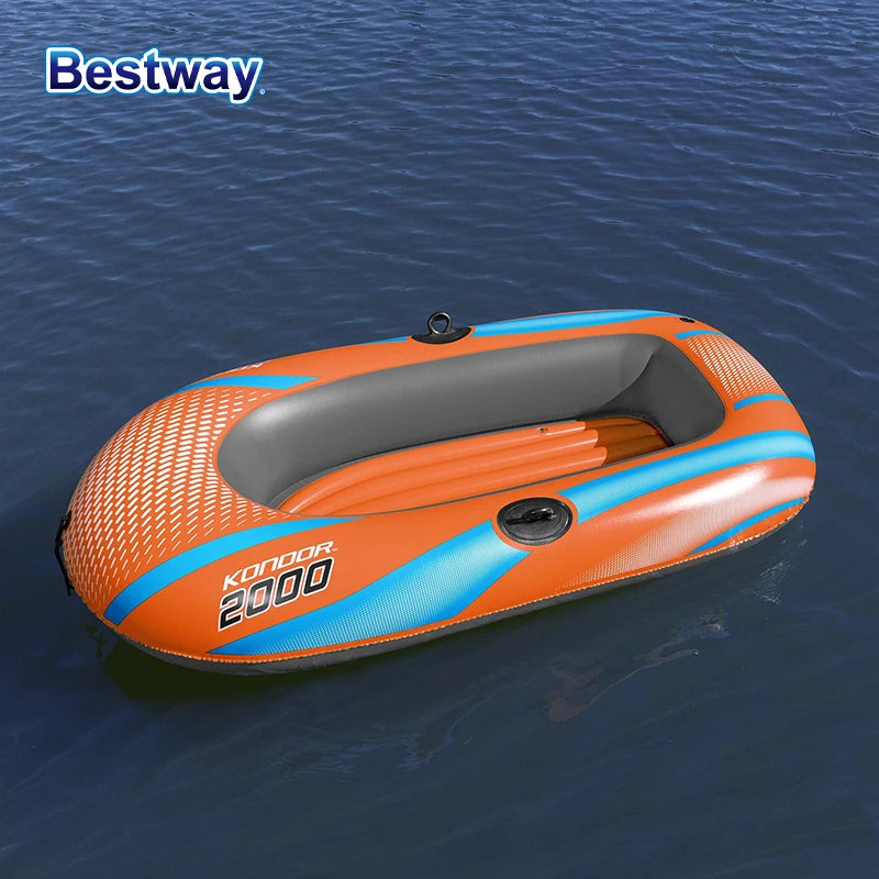 Bestway Heavy-Duty Inflatable Kayak – 1–3 Person