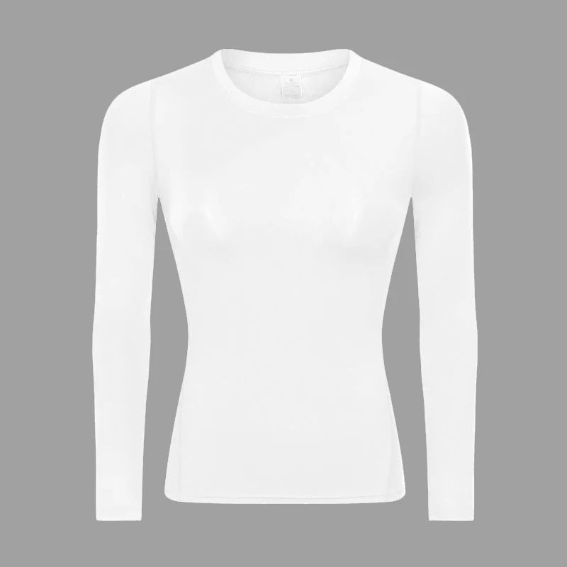 Women’s Long Sleeve Compression Workout Top
