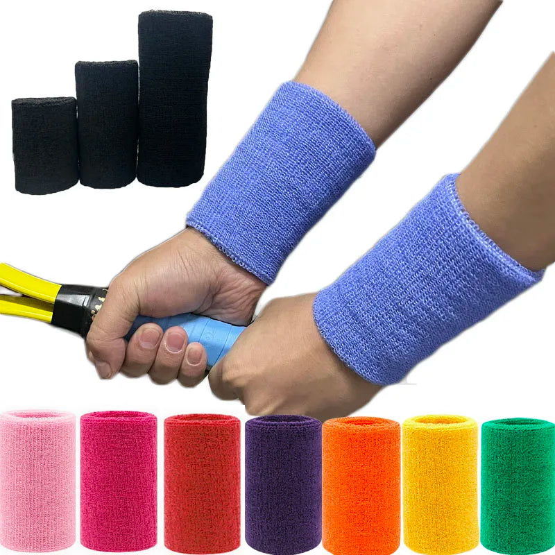 2Pcs Sports Wristbands Sweatbands – Tennis & Fitness