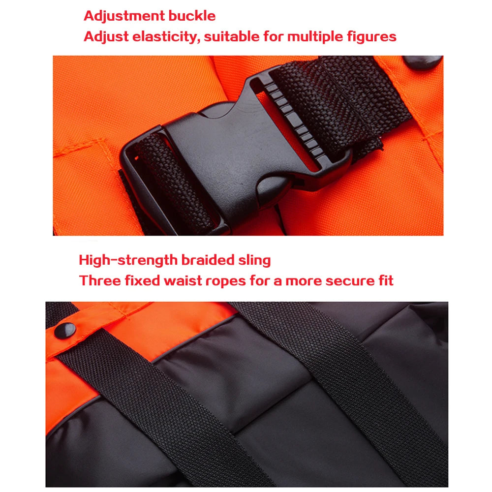 Adjustable Adult & Kids Life Jacket with Whistle