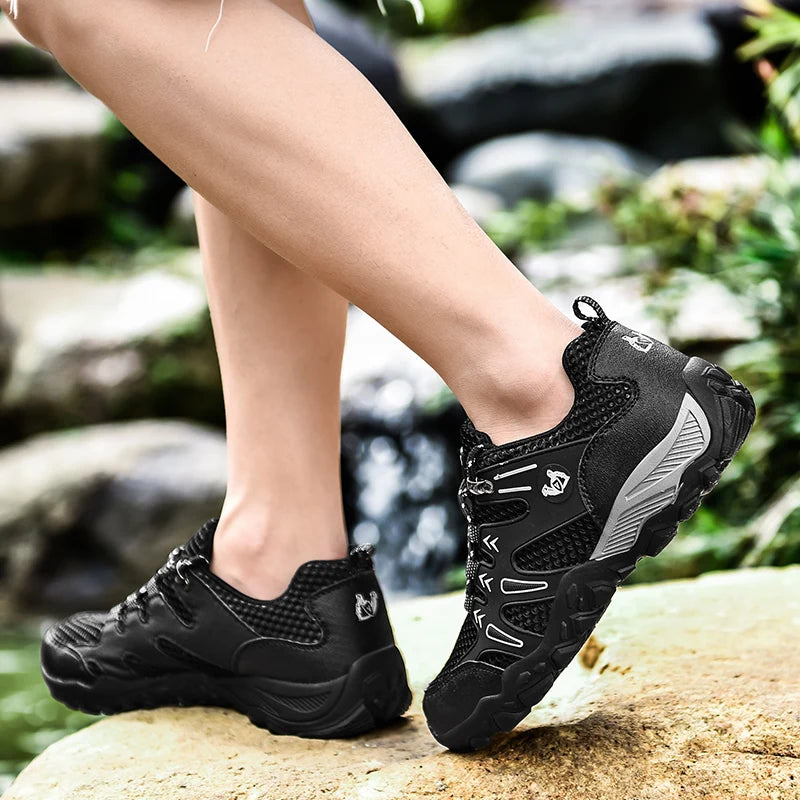 Plus-Size 47 Lightweight Mesh Outdoor Shoes