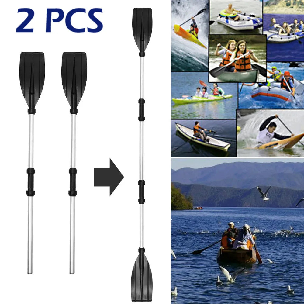 Aluminium Alloy Adjustable Kayak Paddles – 1 Pair