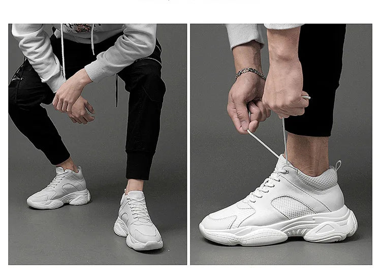 Men’s Elevator Height-Increasing Sneakers