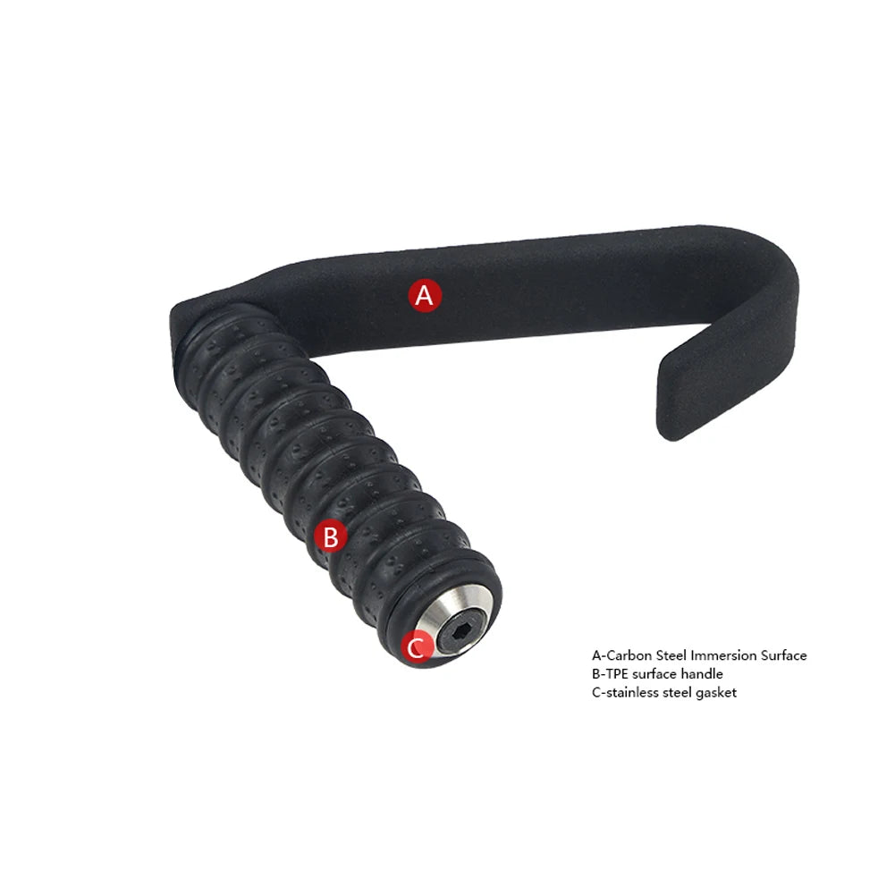 2-Pcs Ergonomic Pull-Up Bar Handles