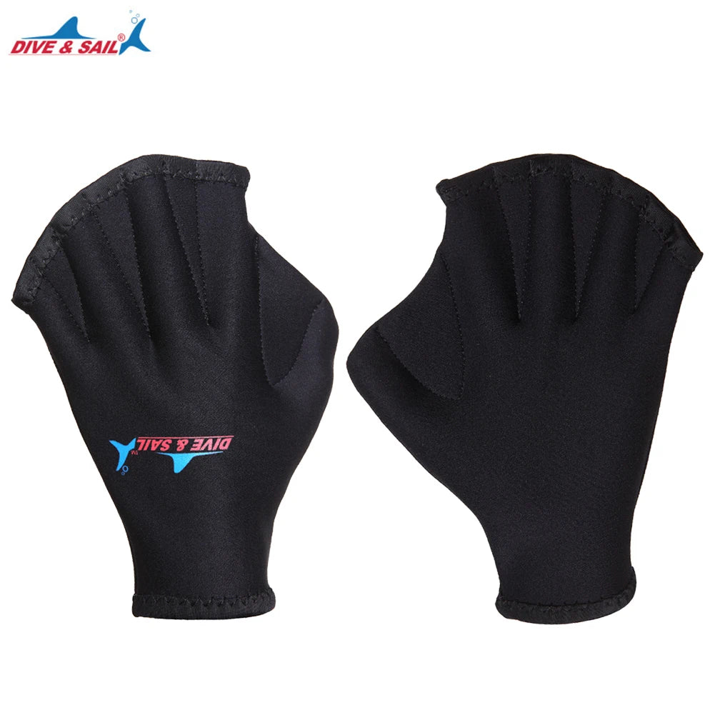 Webbed Diving & Swimming Gloves – 1–5 Pairs