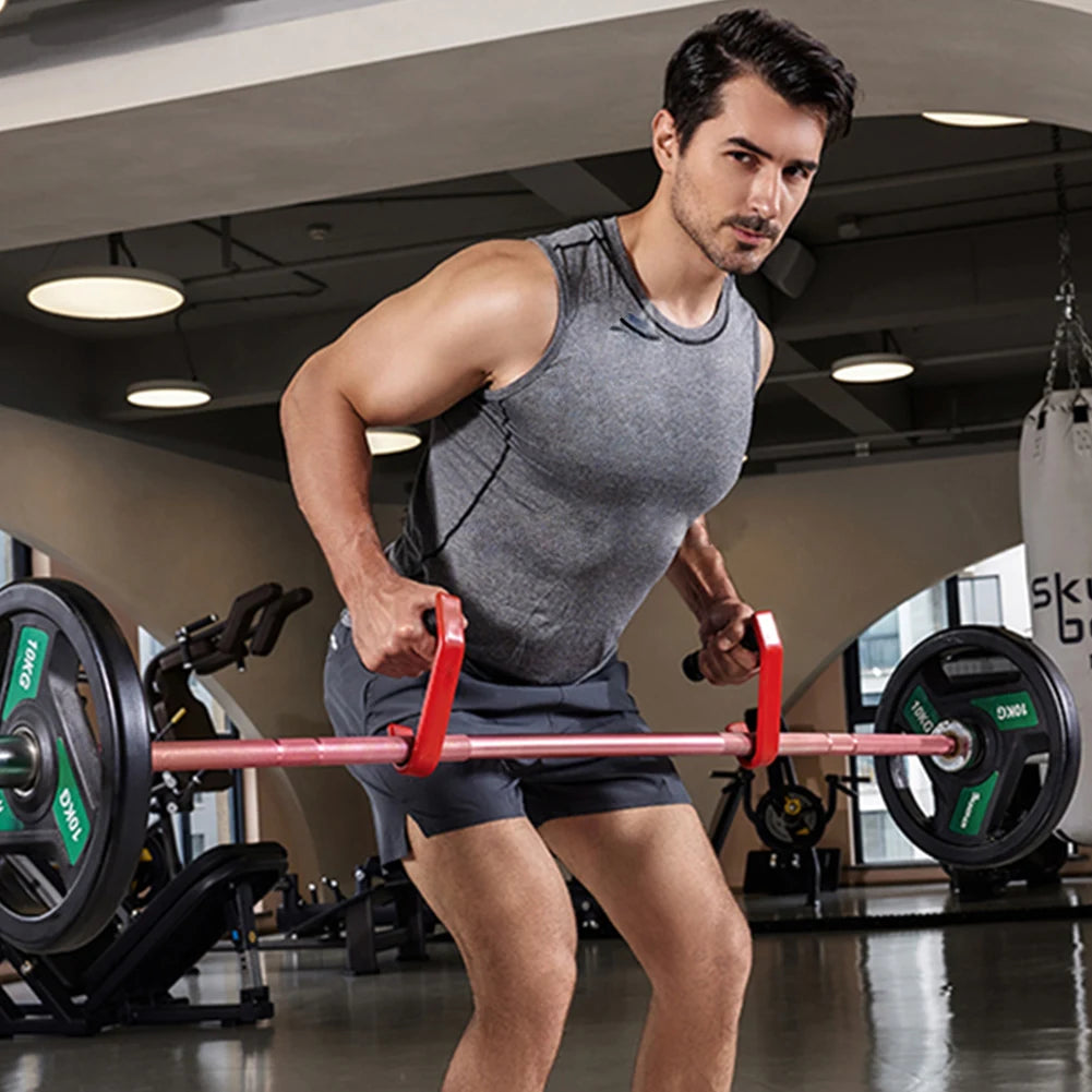 2-Pcs Ergonomic Pull-Up Bar Handles