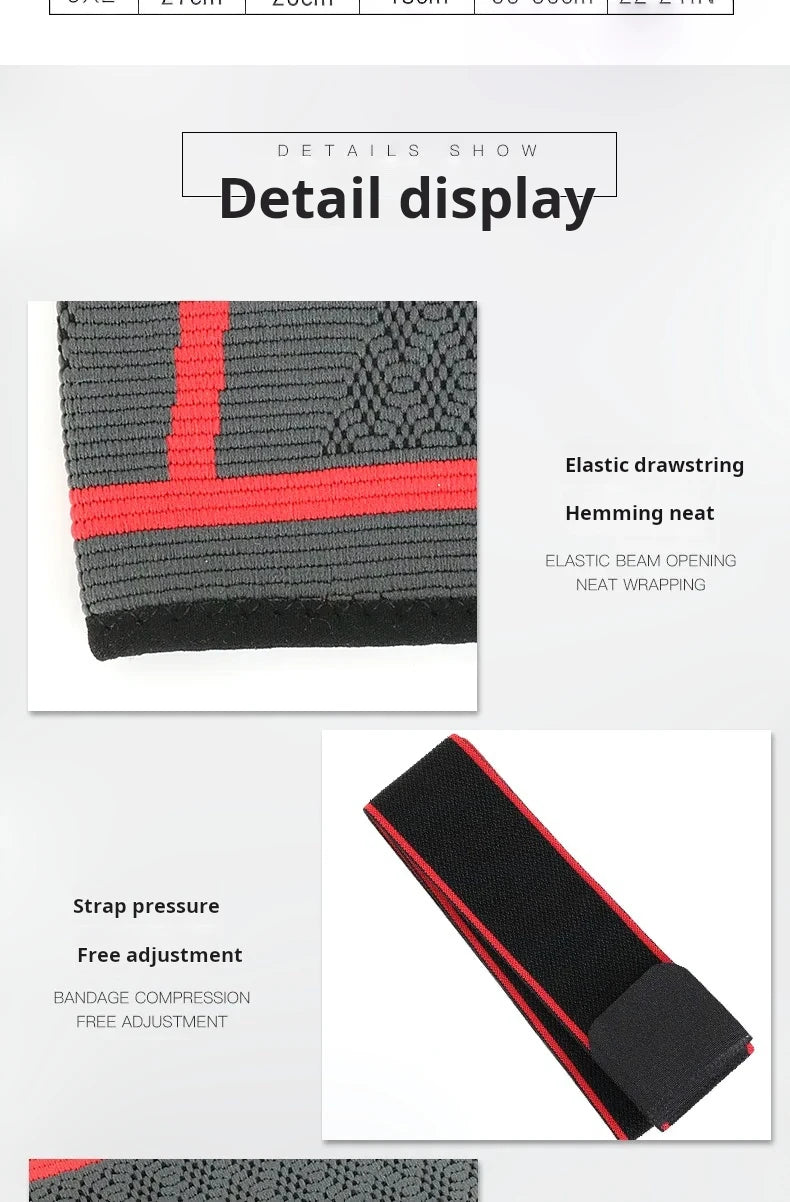 Compression Sport Knee Pad Brace – 1pc