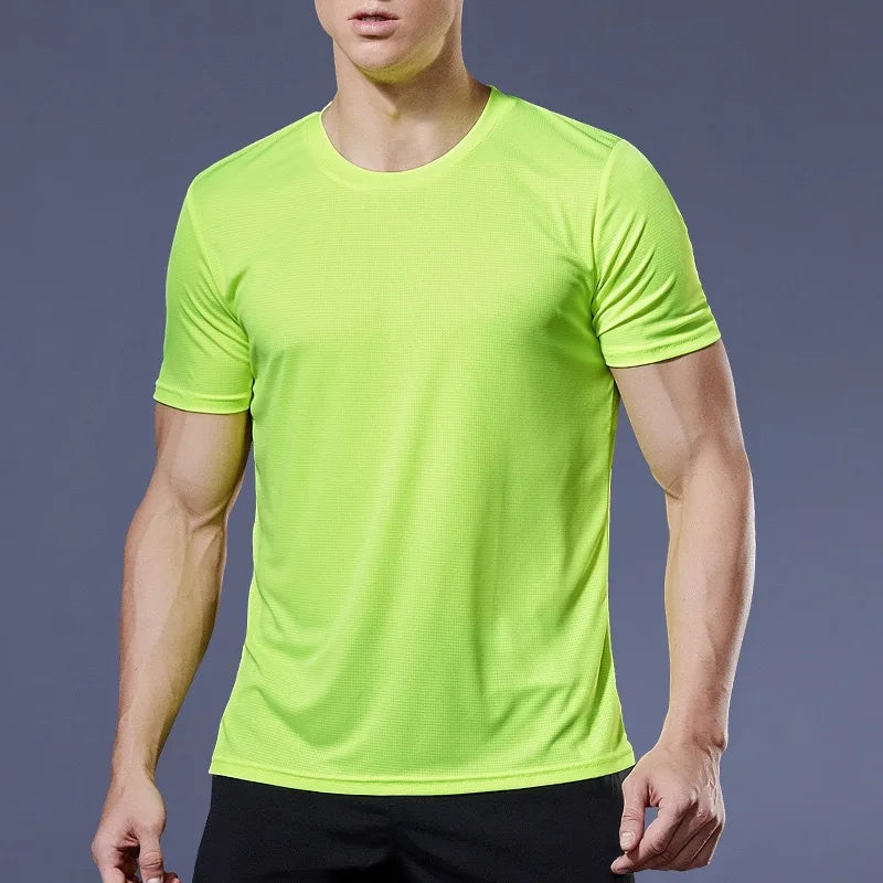 Men’s Quick-Dry Breathable Sports T-Shirt