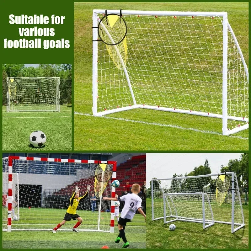 Foldable Football Training Target Net – 17x28in
